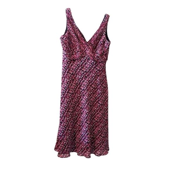 JONES NEW YORK Semi-formal Party Cruise Vacation Wedding  Flowy Dress 10 - Picture 1 of 6